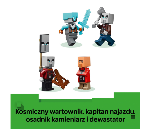LEGO Minecraft 21278 Kryjówka rozbójników i dewastatorów - 1331614 - zdjęcie 7